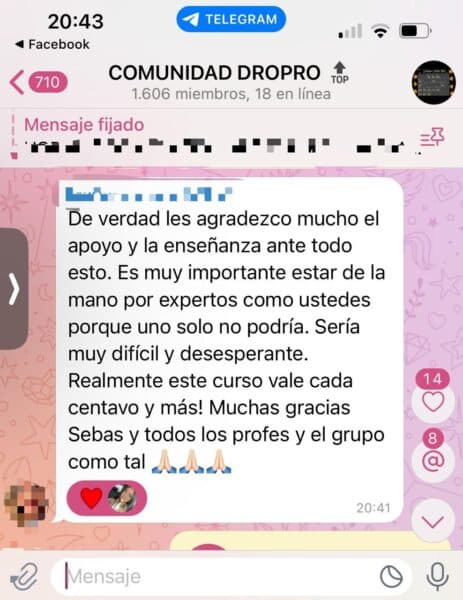 Resultado de un alumno de Dropro